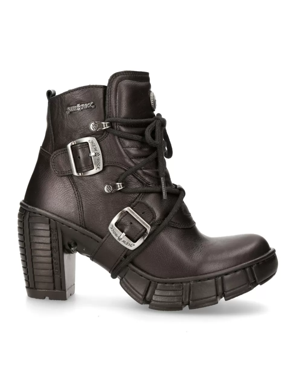 Heels | Booties*New Rock ANKLE BOOT BLACK M-TRCASCO004-S2