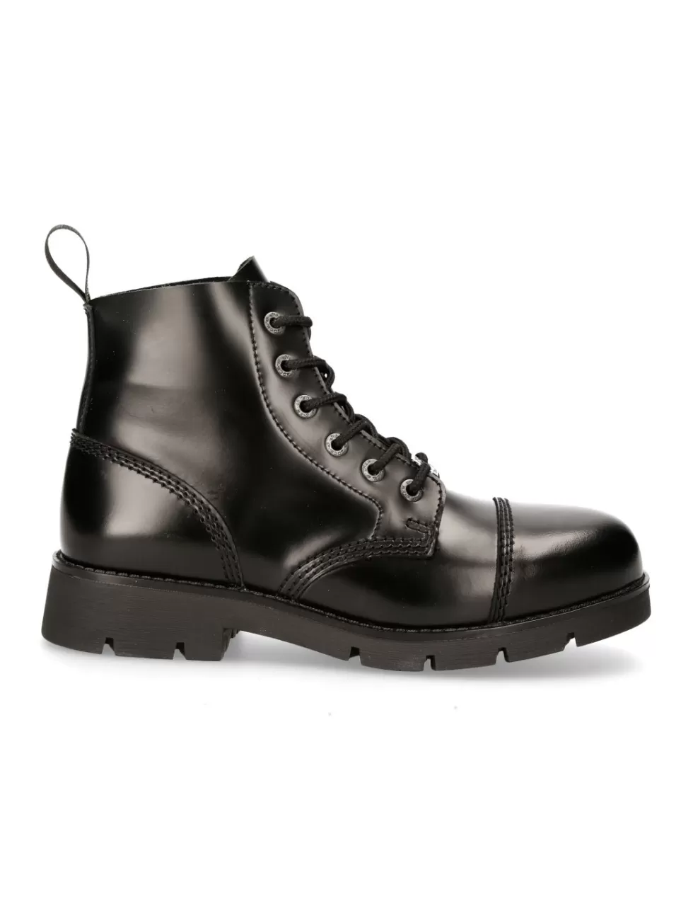 Boots | Boots*New Rock ANKLE BOOT BLACK RANGER WITH LACES M-RANGER006-S2