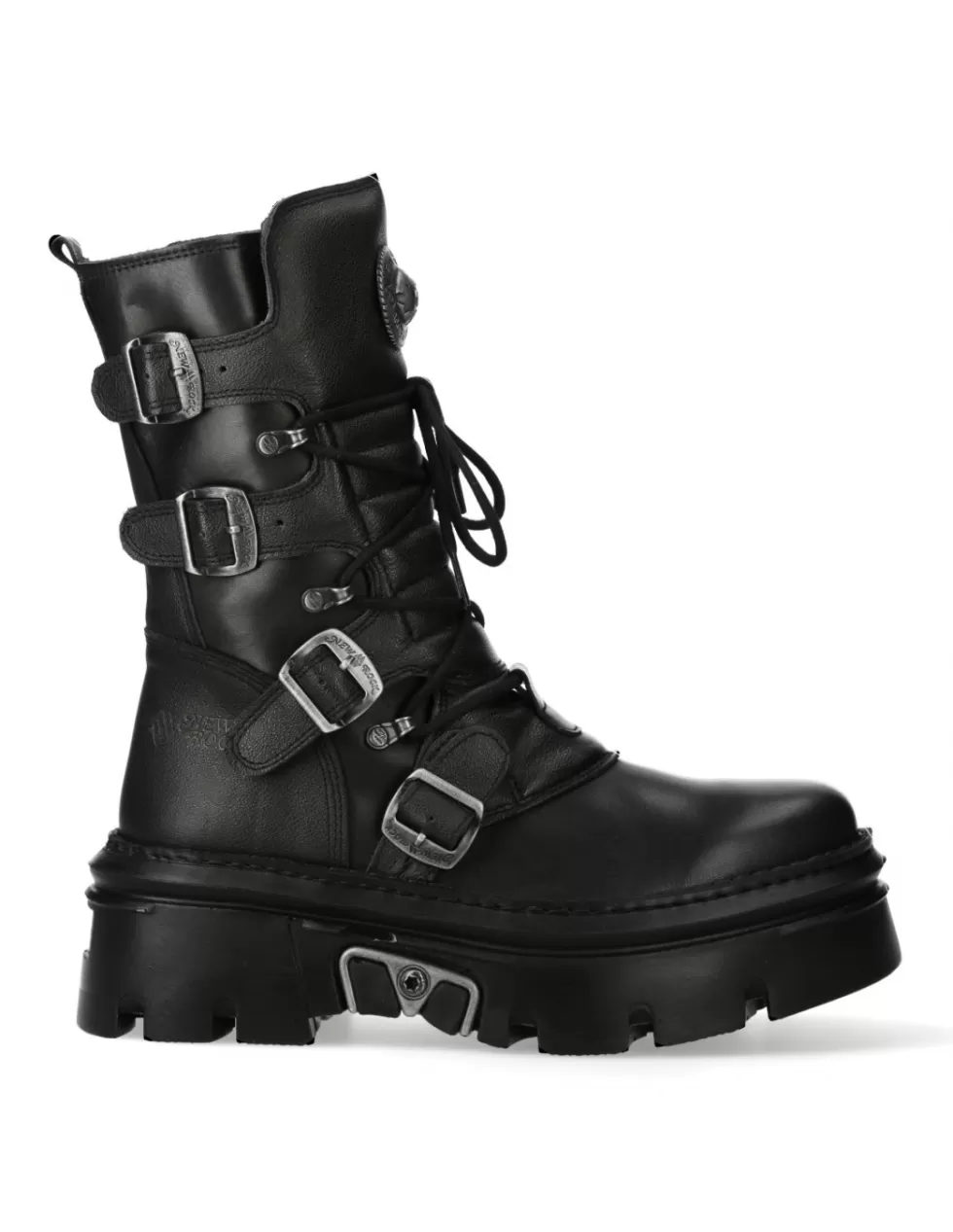 Platform | Platform*New Rock ANKLE BOOT BLACK REACTOR M-WALL373-S13