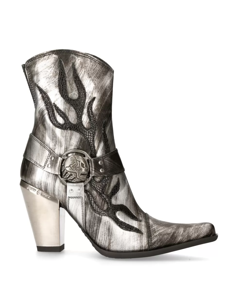 Heels*New Rock ANKLE BOOT BULL M-7919B-C11