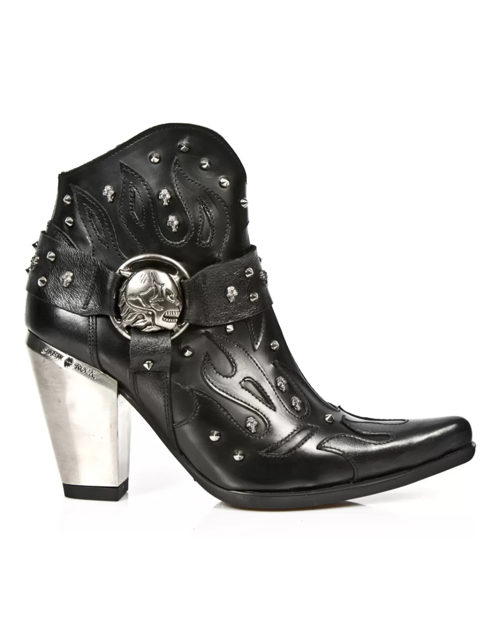 Heels*New Rock ANKLE BOOT BULL M-7979-C10