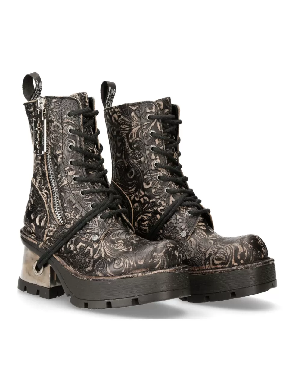 Boots | Boots*New Rock ANKLE BOOT METALLIC M-1045-C17