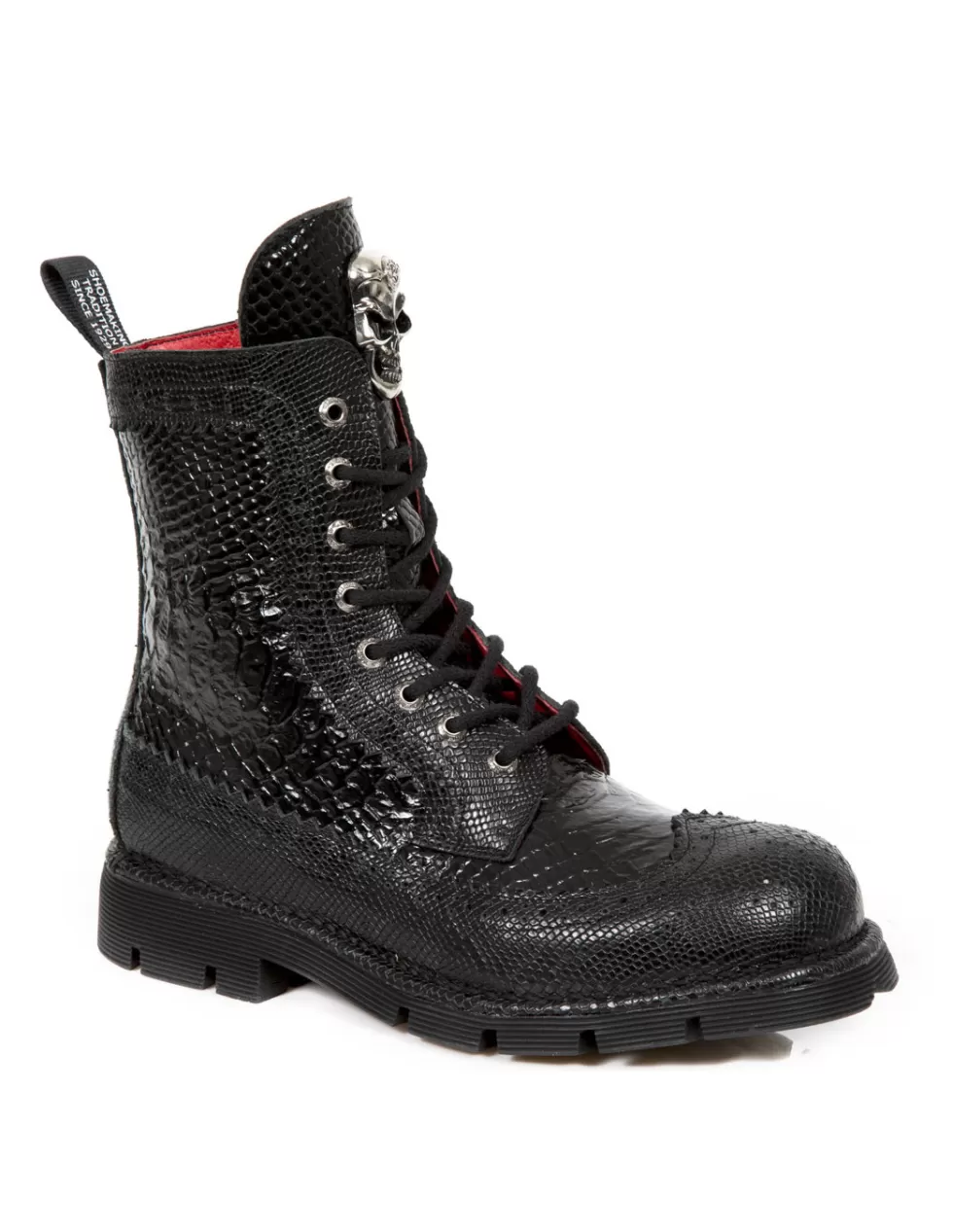 Military | Boots*New Rock ANKLE BOOT METALLIC M-NEWMILI110-C9