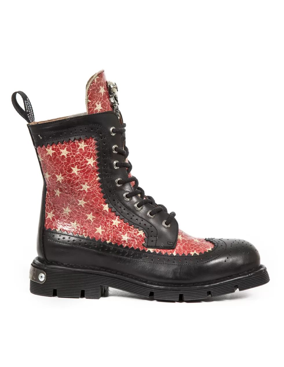 Military | Boots*New Rock ANKLE BOOT METALLIC M-NEWMILI110-C10