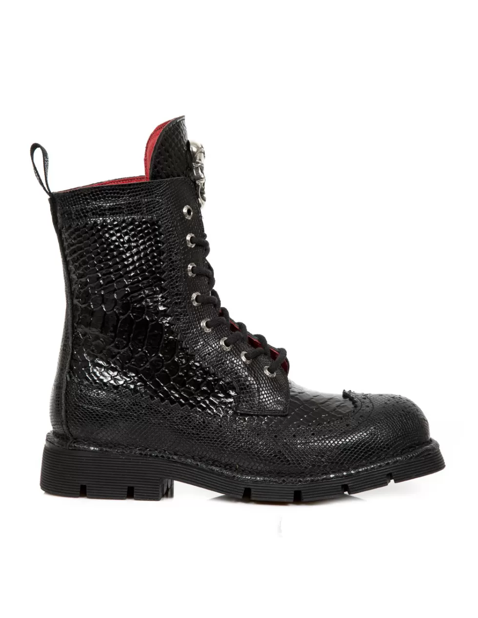 Military | Boots*New Rock ANKLE BOOT METALLIC M-NEWMILI110-C9