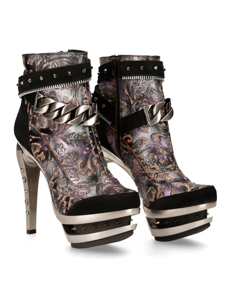 Heels | High Heels*New Rock ANKLE BOOT PUNK M-ROCK224-C1