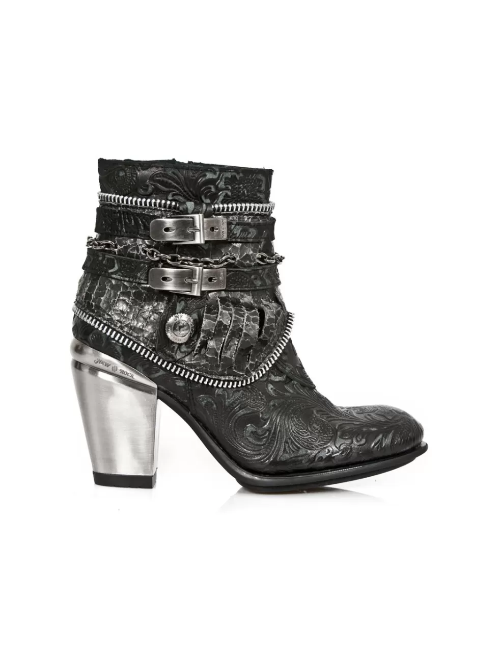 Heels*New Rock ANKLE BOOT TEXAS M-TX002-C11