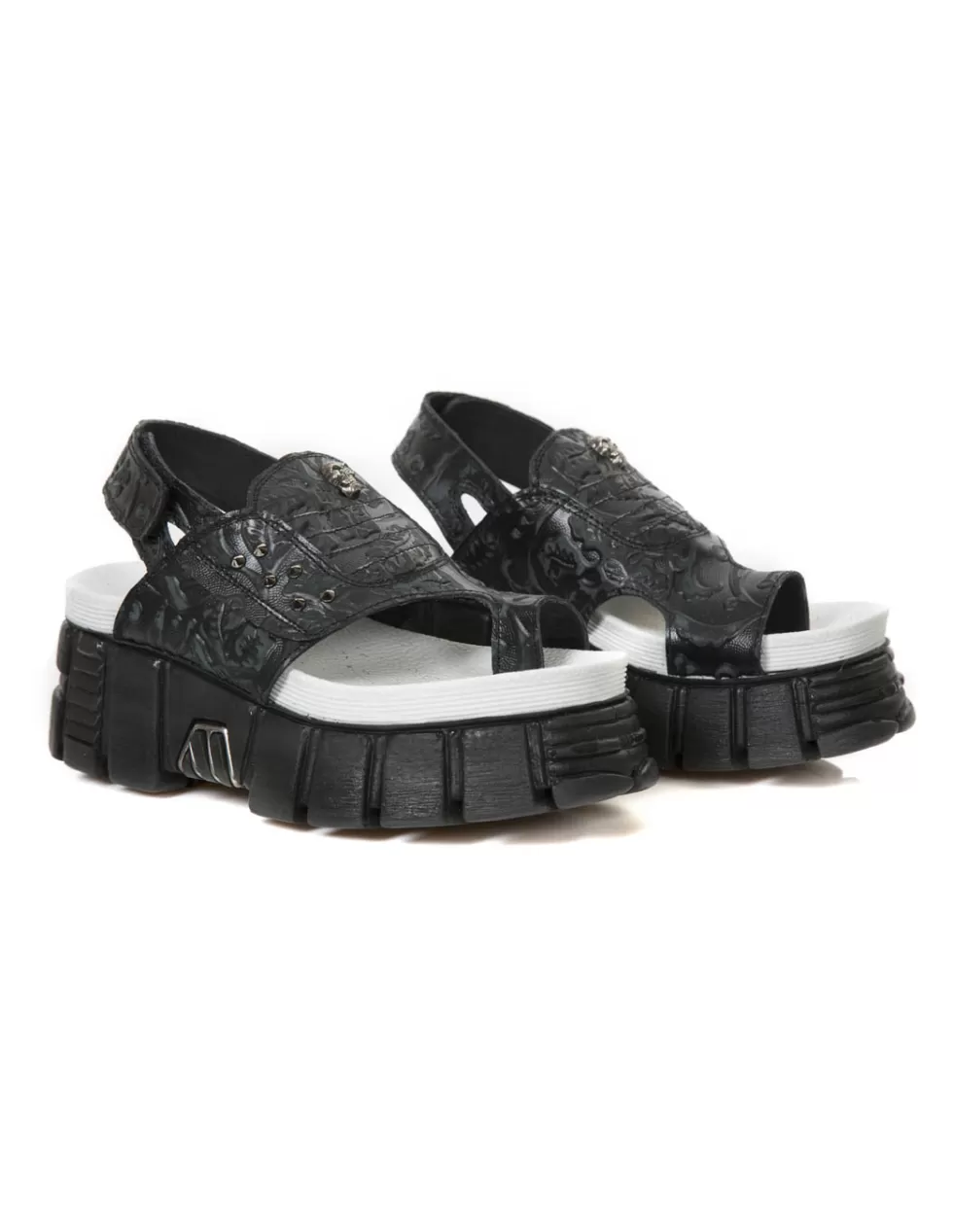 Sandals | Sandals*New Rock BLACK TOWER BIO M-BIOS102-C1