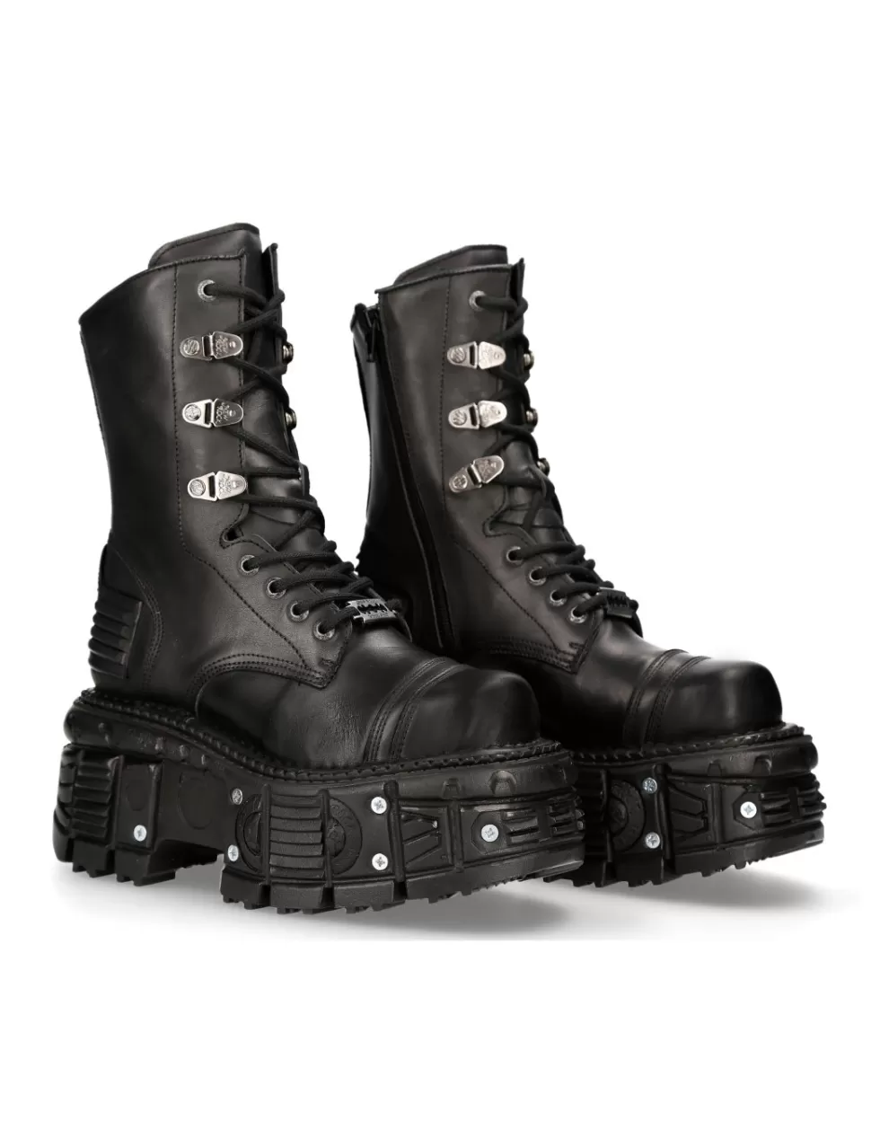 Platform | Platform*New Rock BOOT BLACK IMPERFECT M-TANK001-C8