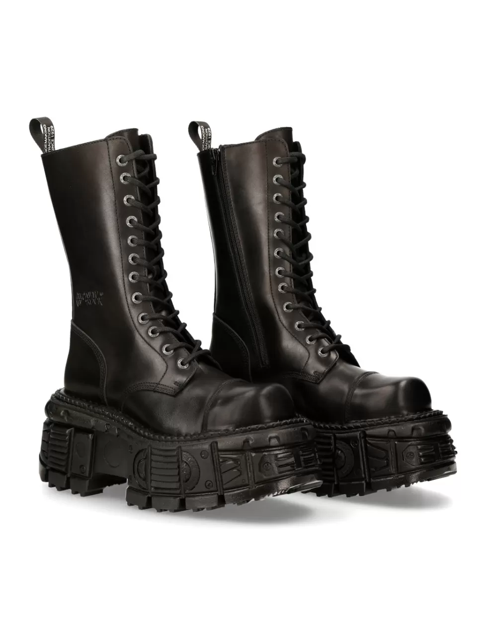 Platform | Platform*New Rock BOOT BLACK IMPERFECT WITH LACES M-MILI211-S15