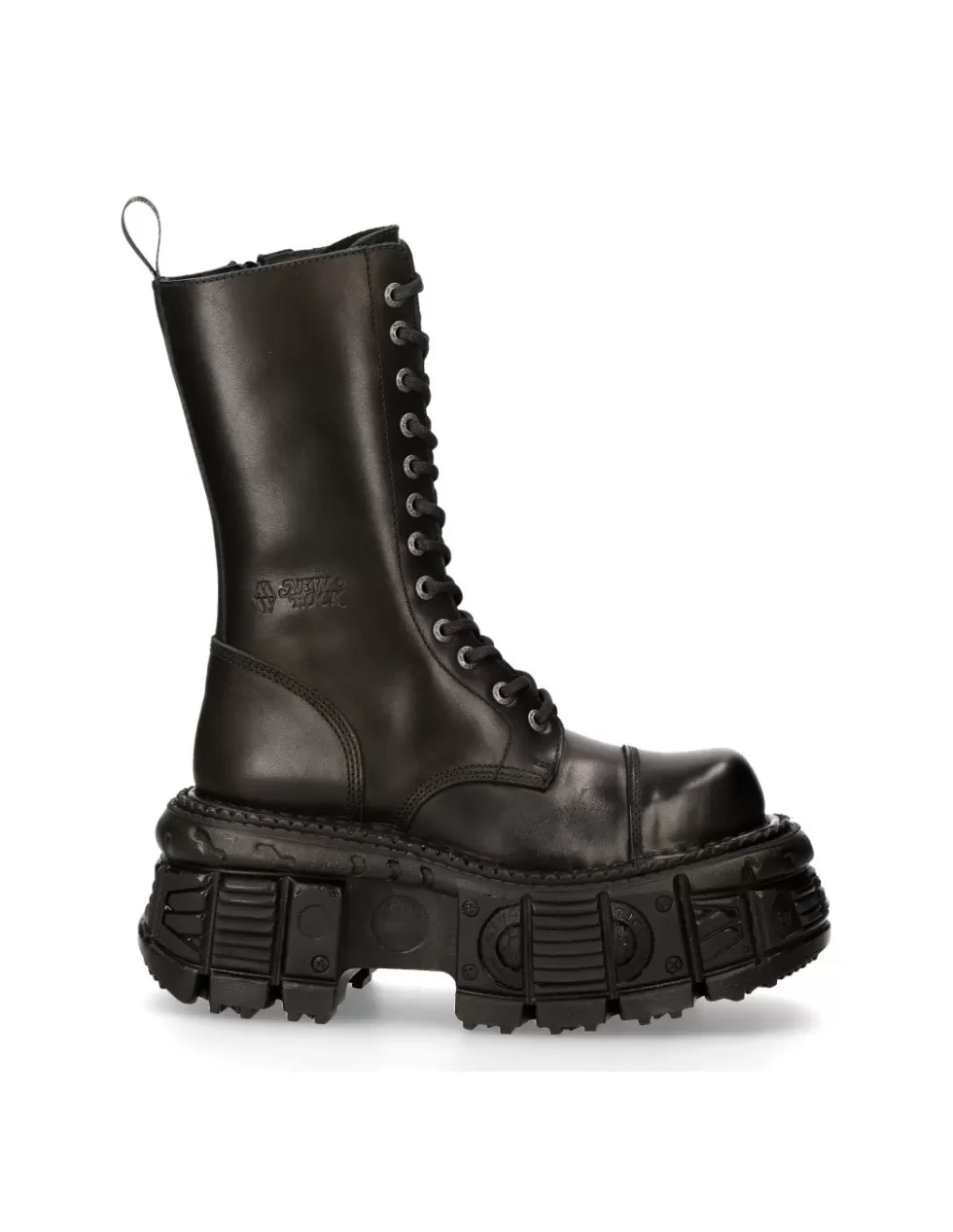 Platform | Platform*New Rock BOOT BLACK IMPERFECT WITH LACES M-MILI211-S15