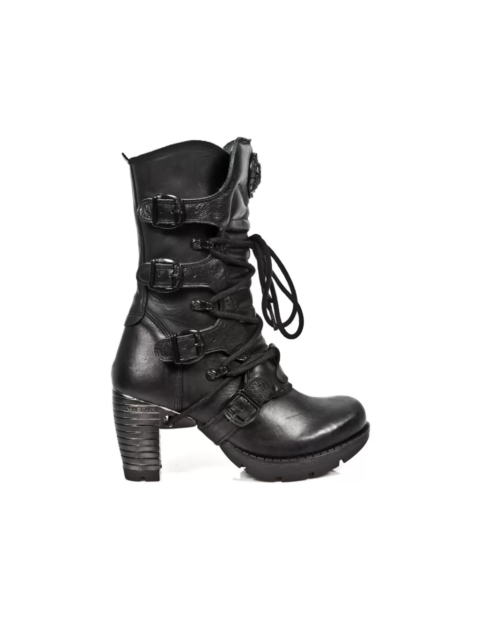 Heels | Military*New Rock BOOT BLACK M-TR003-C9