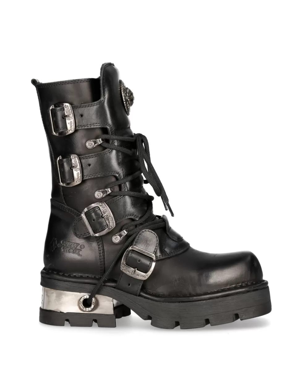 Military | Boots*New Rock BOOT BLACK PLANING M-373-S1