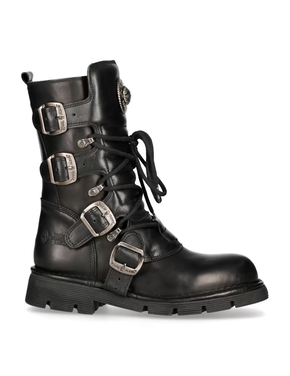 Boots | Boots*New Rock BOOT BLACK PLANING WITH LACES M-1473-S1