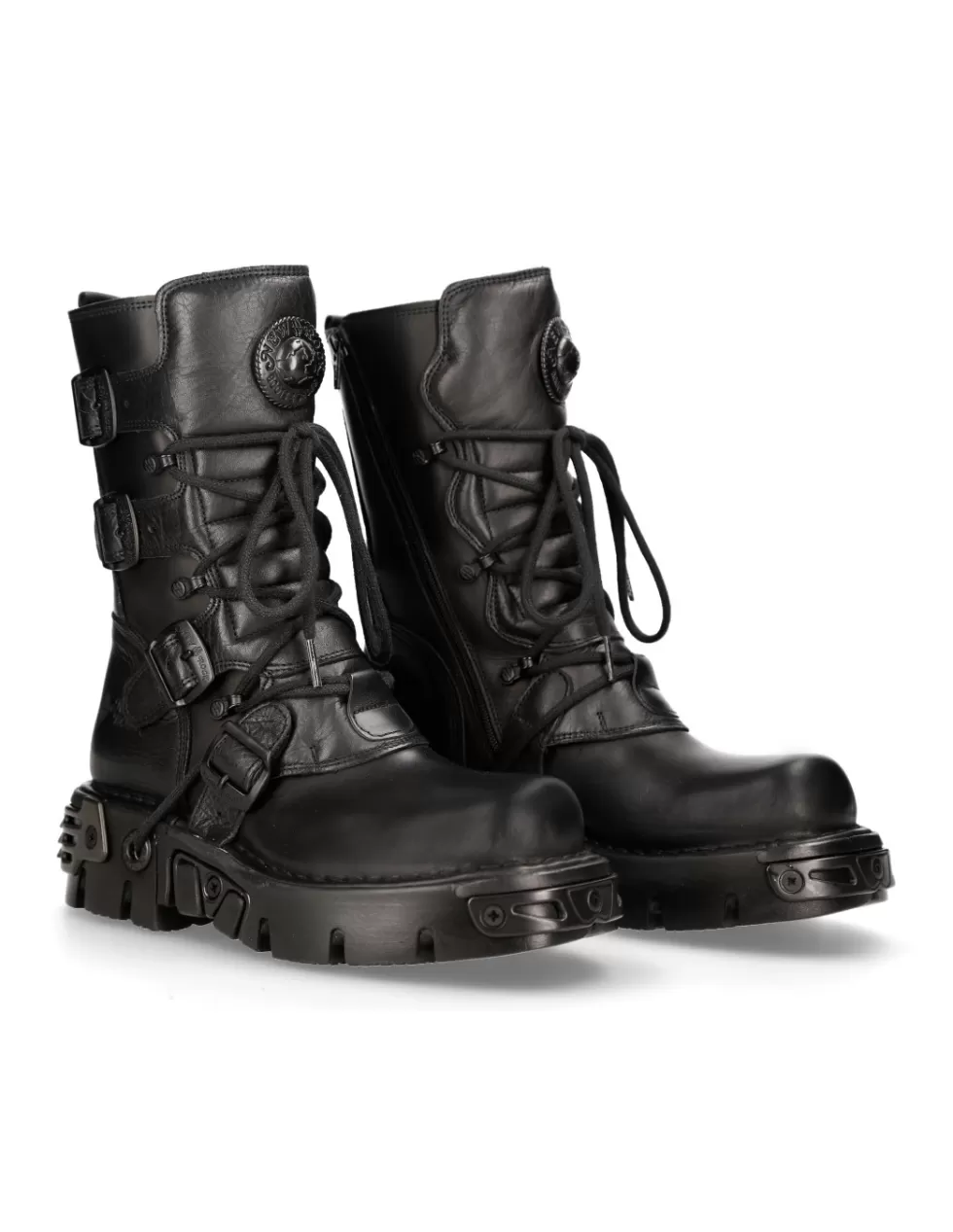 Military | Boots*New Rock BOOT BLACK REACTOR M-373-S18