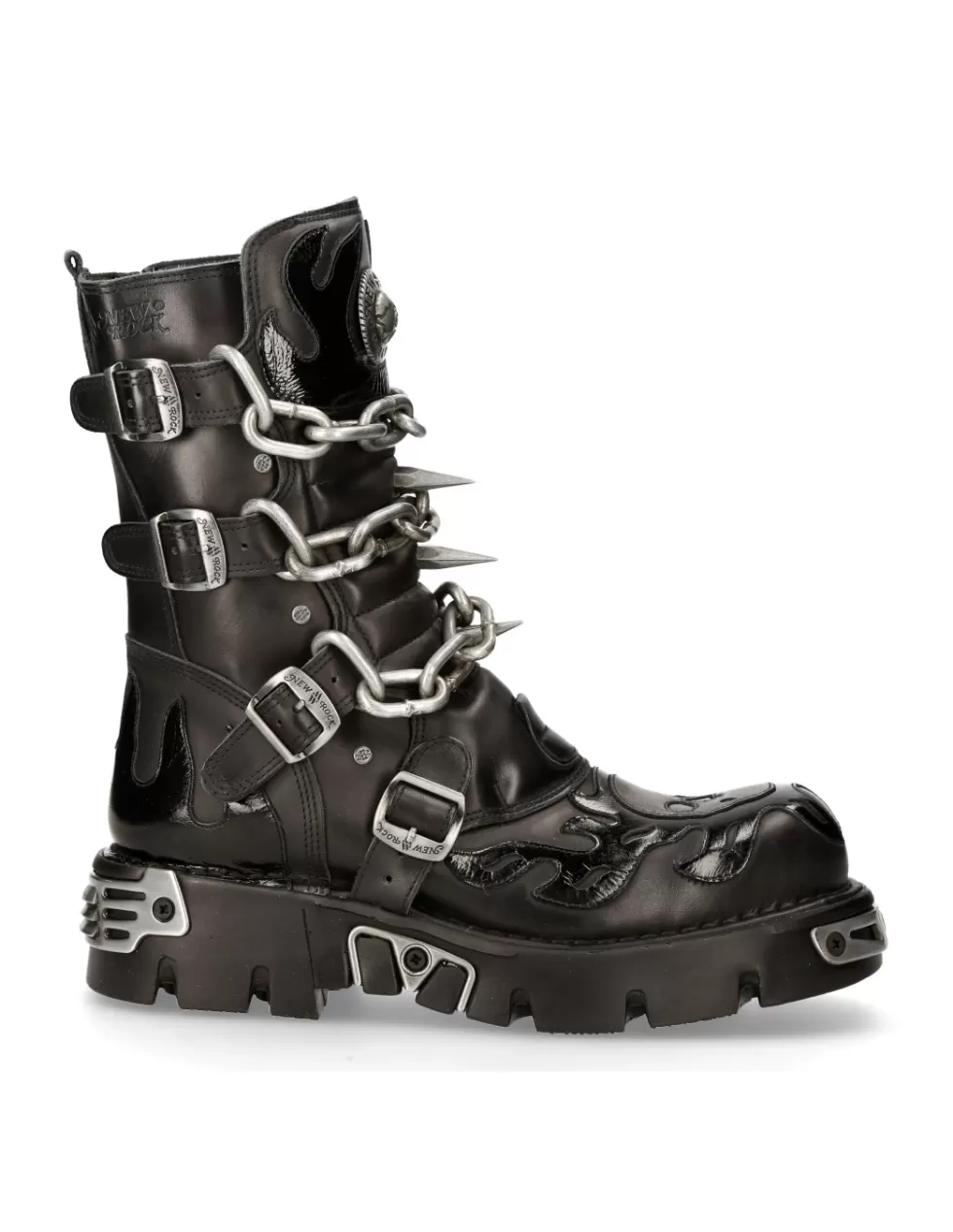 Boots | Boots*New Rock BOOT BLACK REACTOR M-727-S5