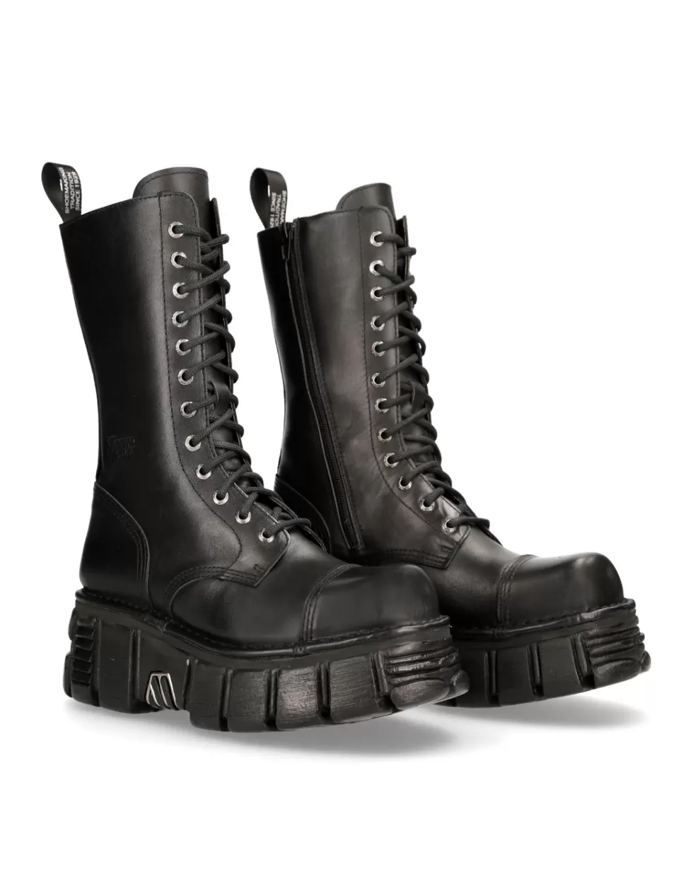 Military | Boots*New Rock BOOT BLACK TOWER WITH LACES M-MILI211-C14