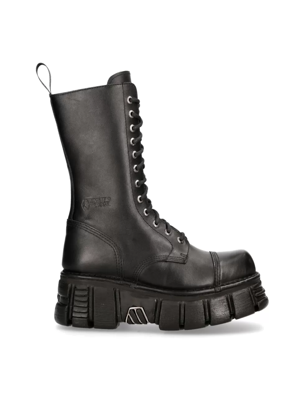 Military | Boots*New Rock BOOT BLACK TOWER WITH LACES M-MILI211-C14