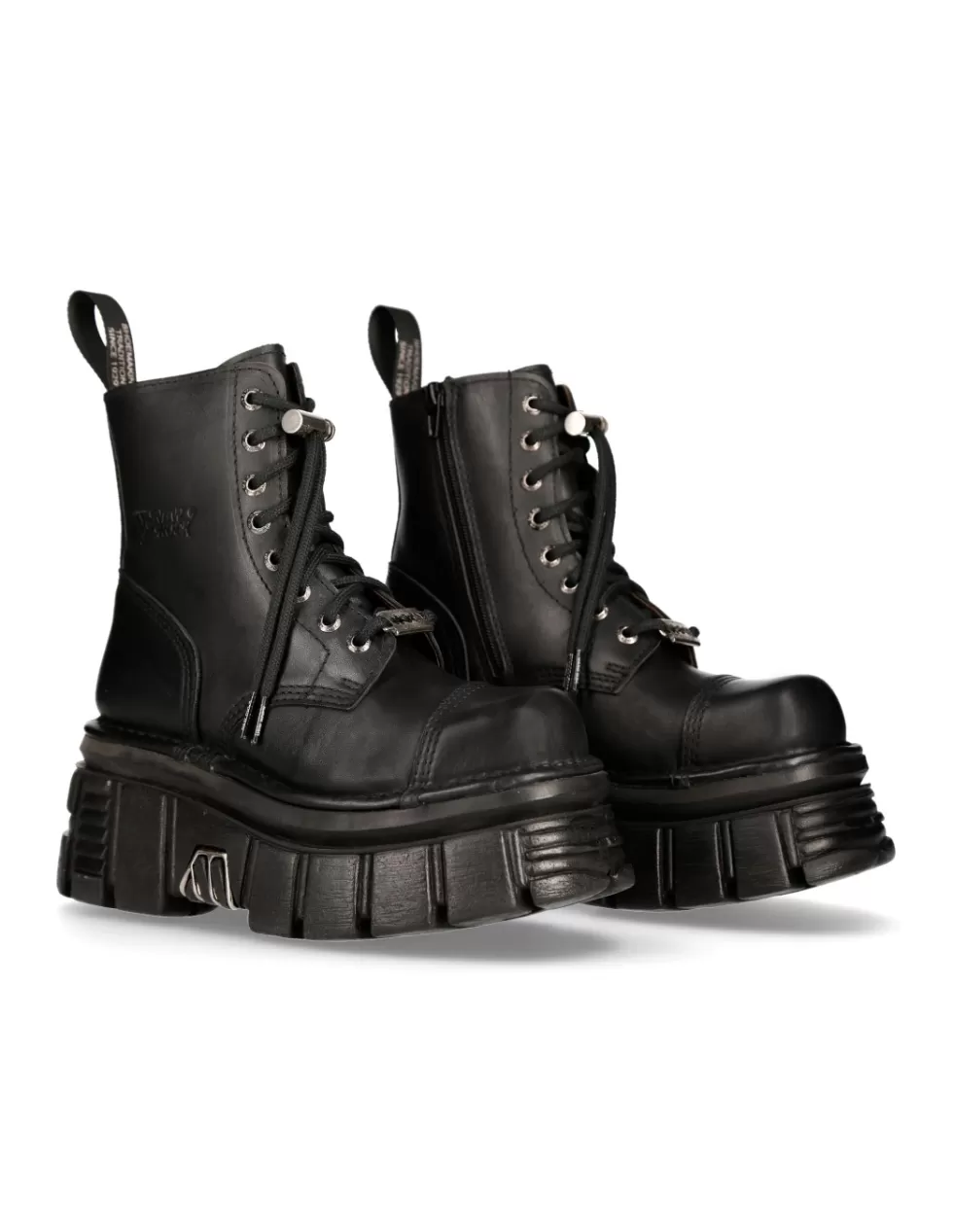 Boots | Boots*New Rock BOOT BLACK TOWER WITH LACES M-NEWMILI083-S21