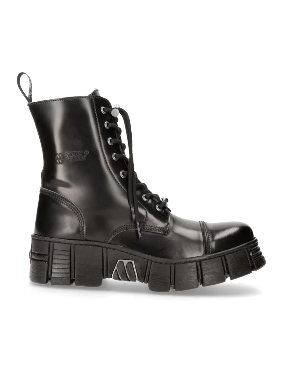 Boots | Boots*New Rock BOOT BLACK TOWER WITH LACES M-WALL126N-C1