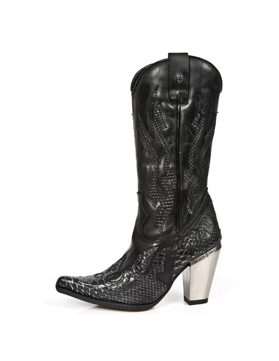 Heels*New Rock BOOT BULL M-7982-C1