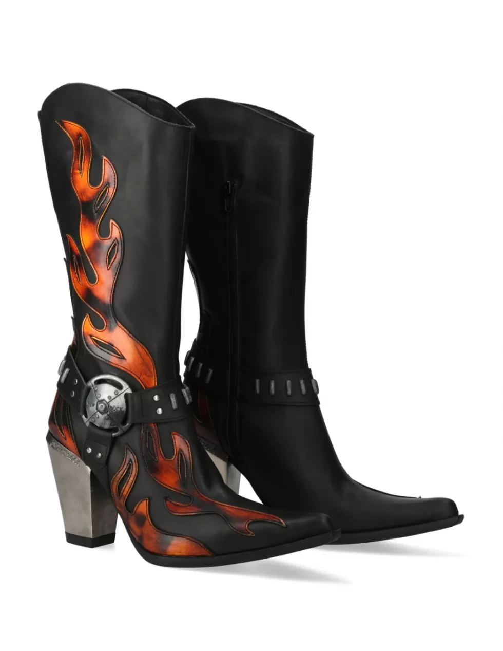 Heels*New Rock BOOT BULL M-7901-S1