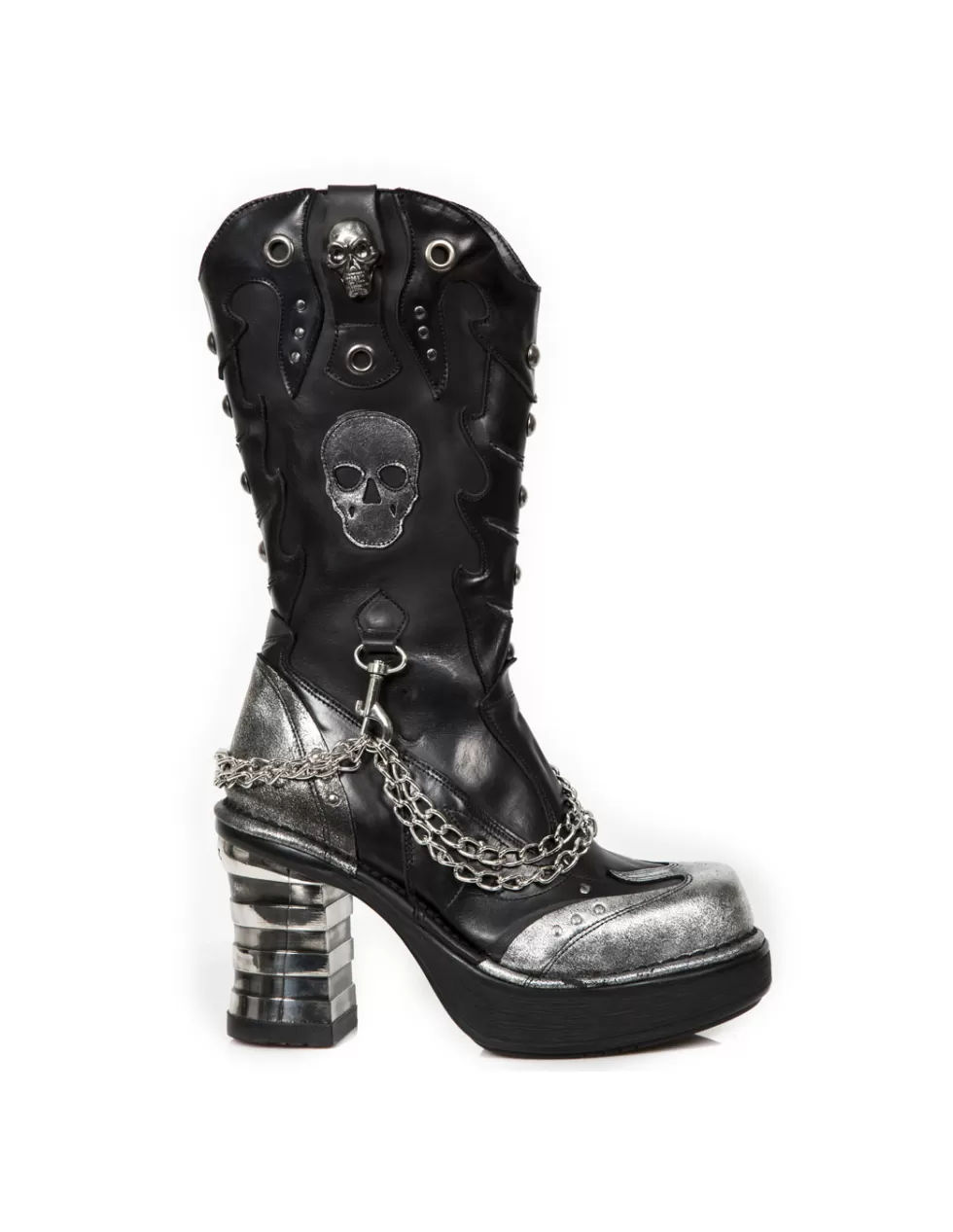 Platform | Platform*New Rock BOOT METALLIC M-8304-C3