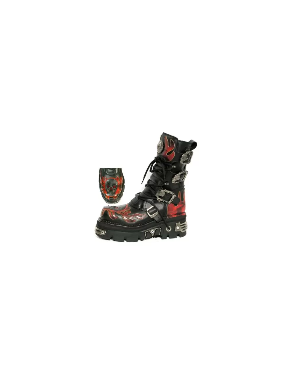 Platform | Platform*New Rock BOOT METALLIC M-712-C1