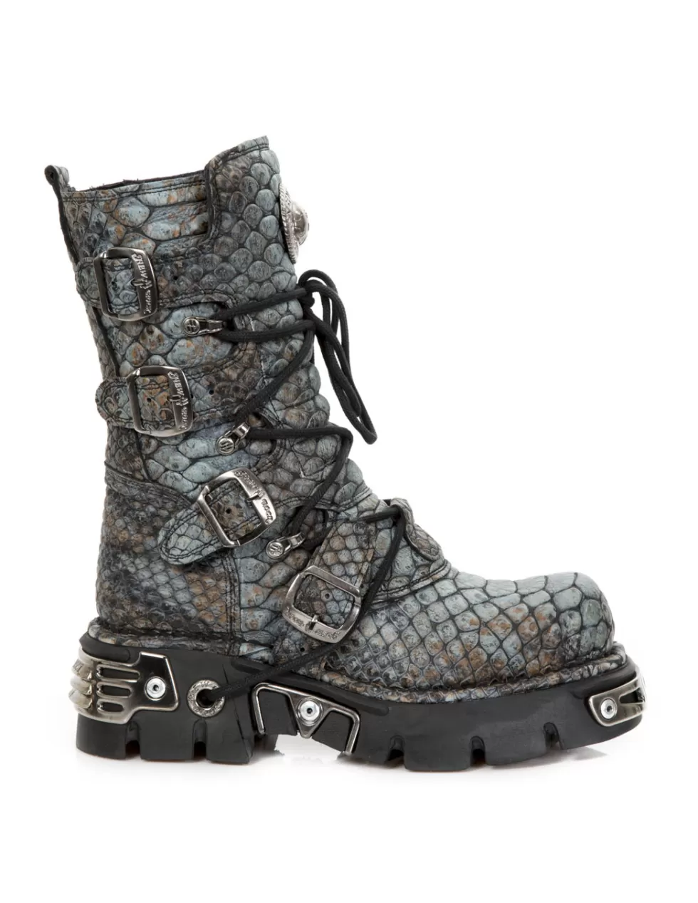 Military | Boots*New Rock BOOT METALLIC M-373-C408