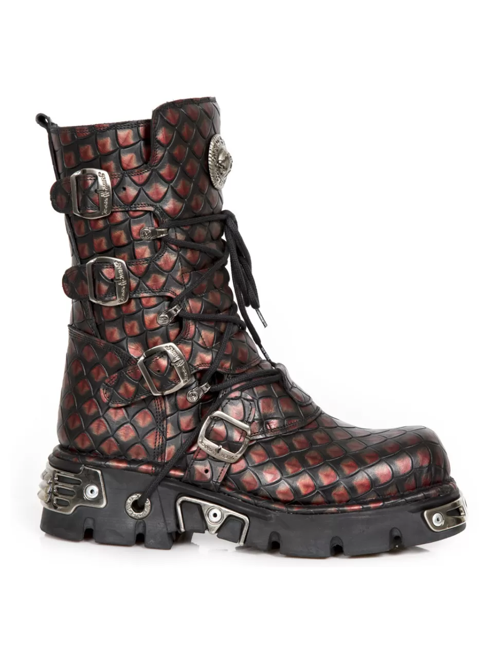 Military | Boots*New Rock BOOT METALLIC M-373-C405