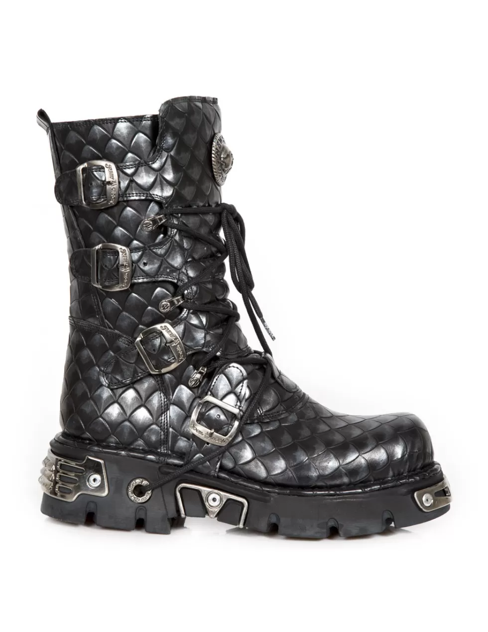 Military | Boots*New Rock BOOT METALLIC M-373-C403