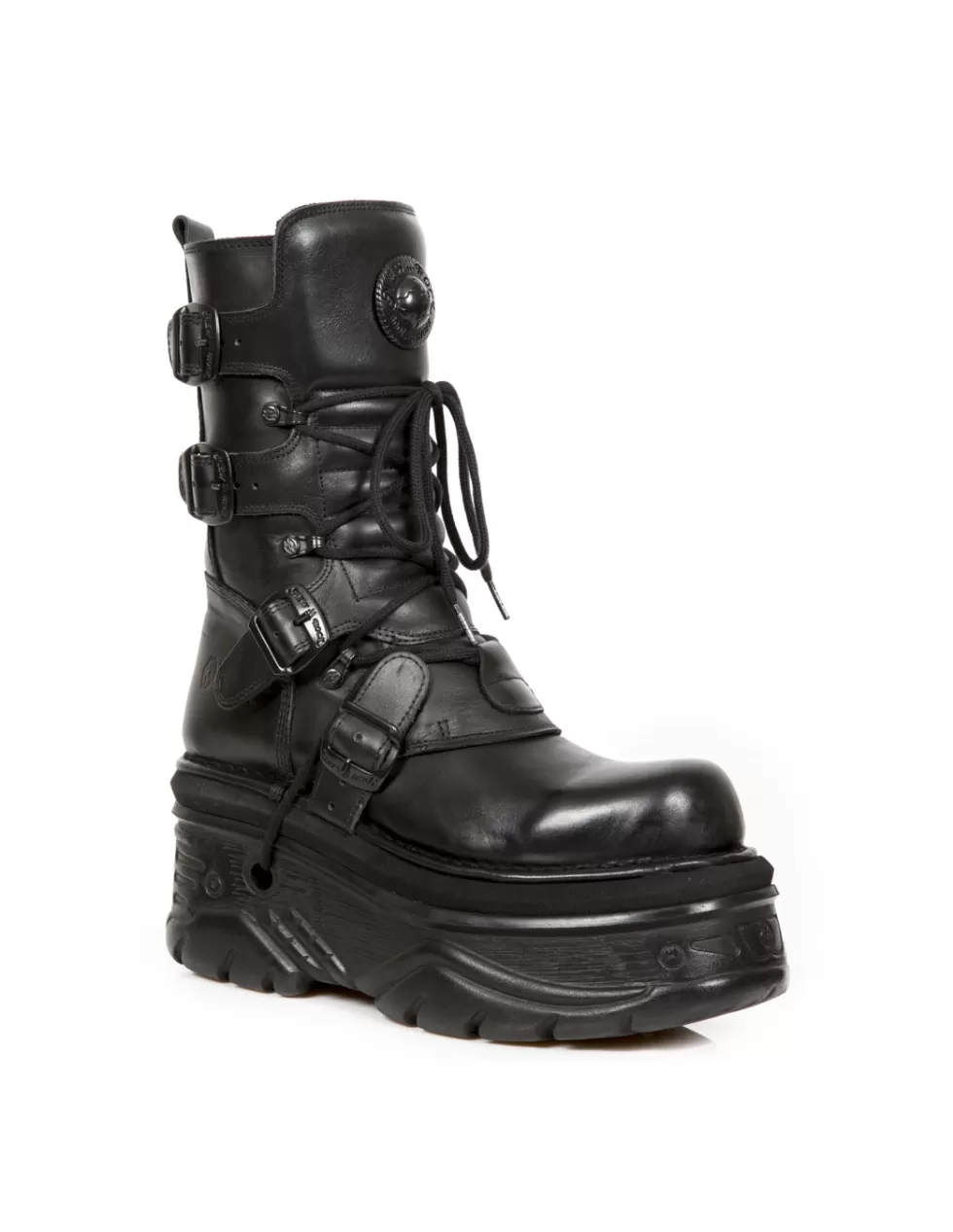 Military | Boots*New Rock BOOT METALLIC M-373-C81