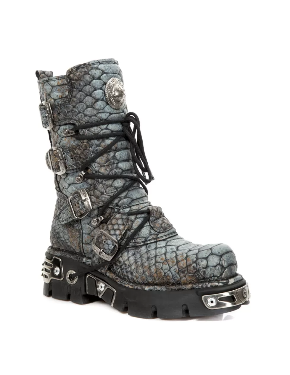 Military | Boots*New Rock BOOT METALLIC M-373-C408