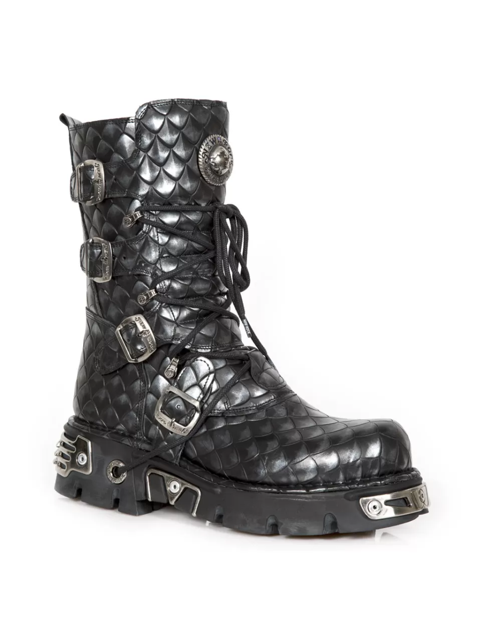 Military | Boots*New Rock BOOT METALLIC M-373-C403