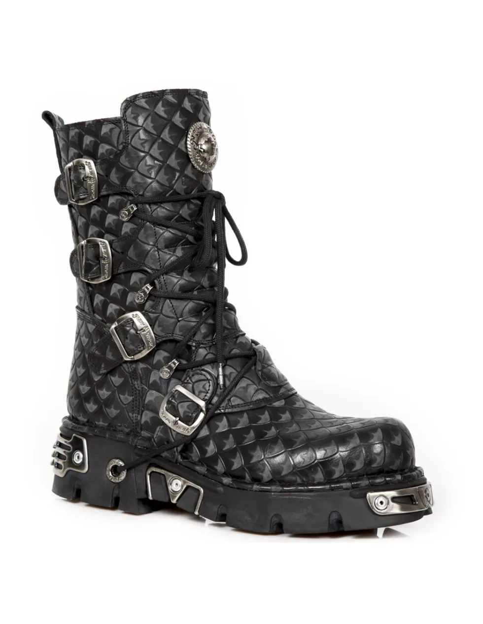 Military | Boots*New Rock BOOT METALLIC M-373-C402