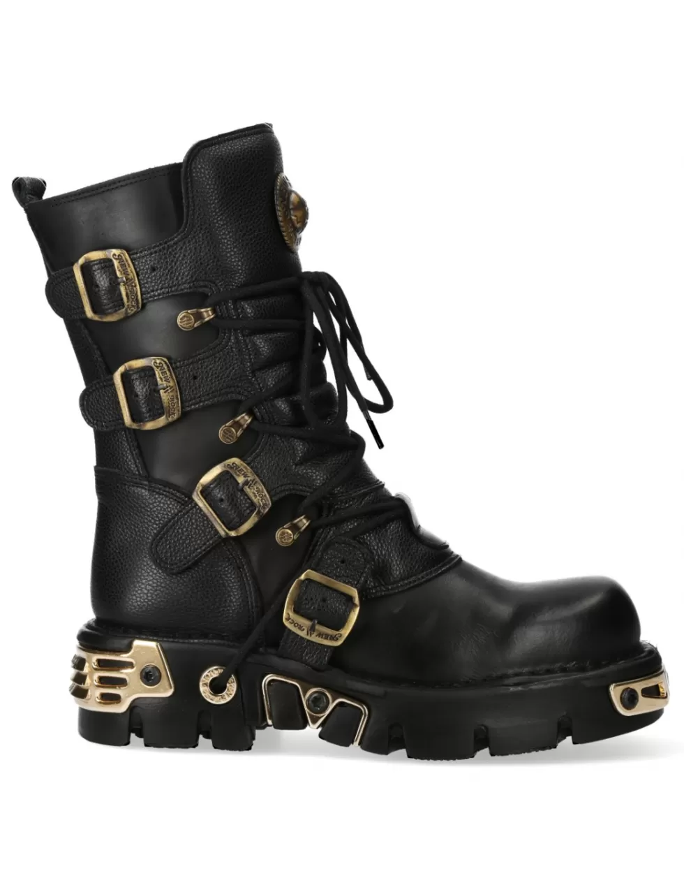 Military | Boots*New Rock BOOT METALLIC M-373-C52