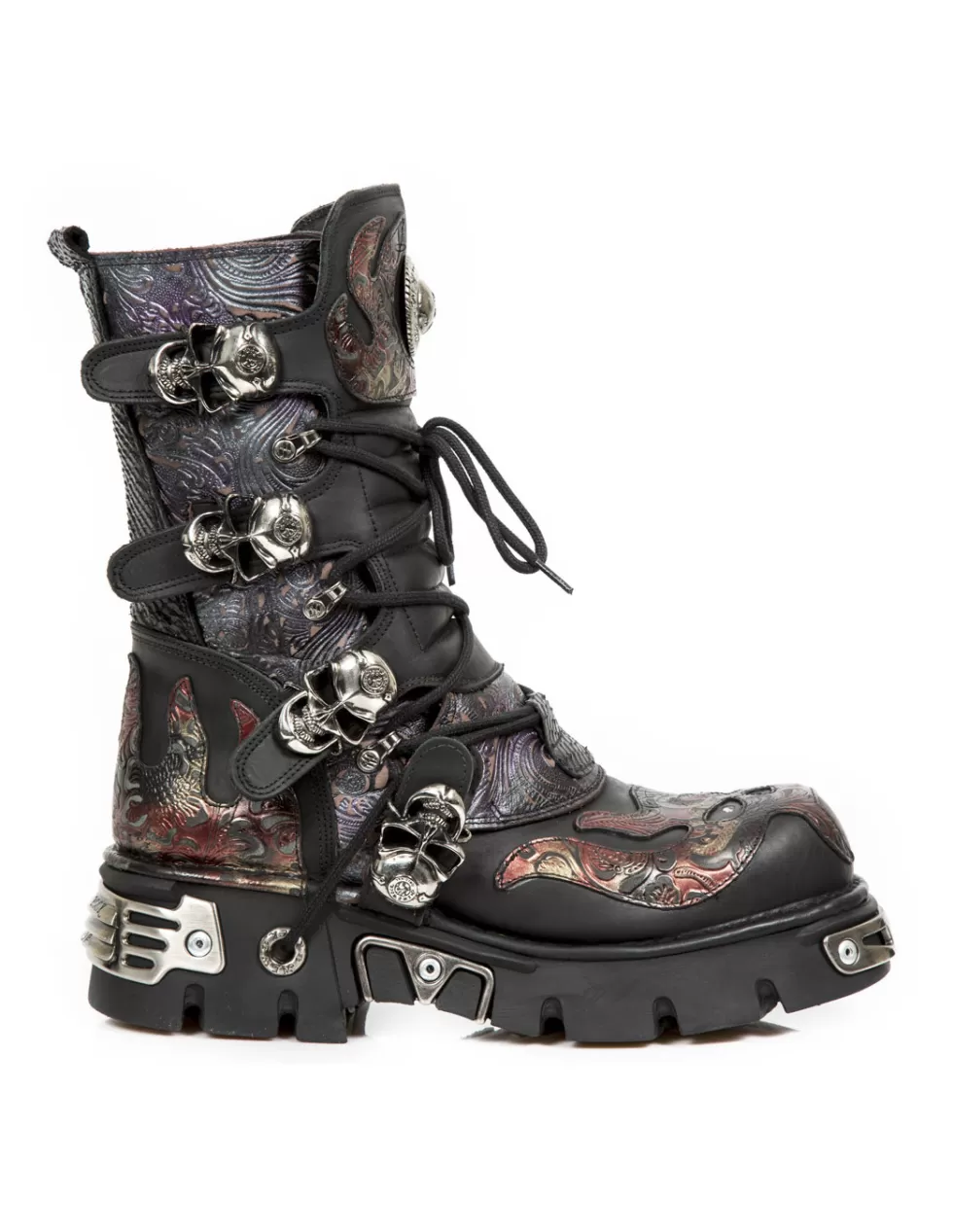 Military | Boots*New Rock BOOT METALLIC M-373-CZ83