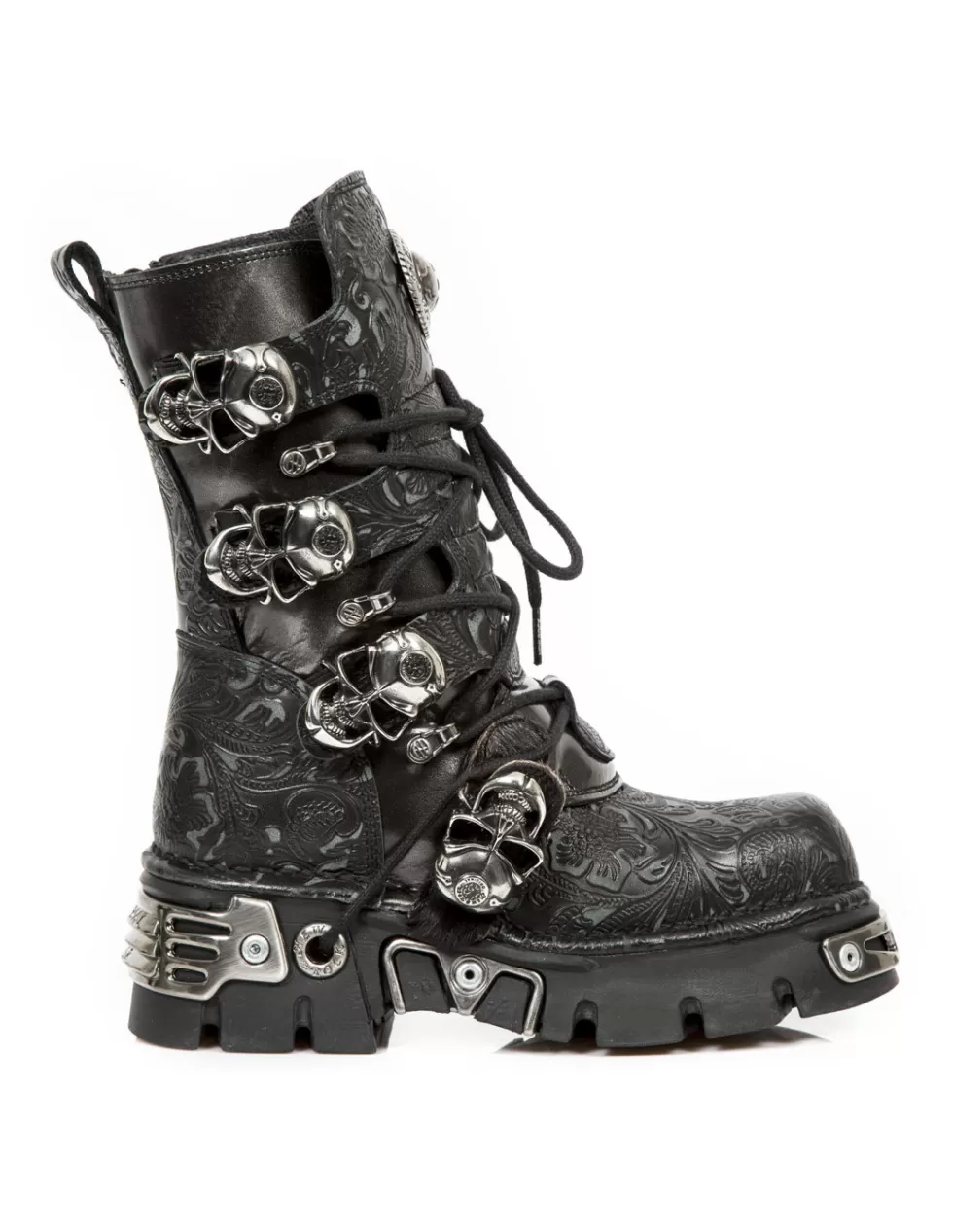 Military | Boots*New Rock BOOT METALLIC M-373-CZ59