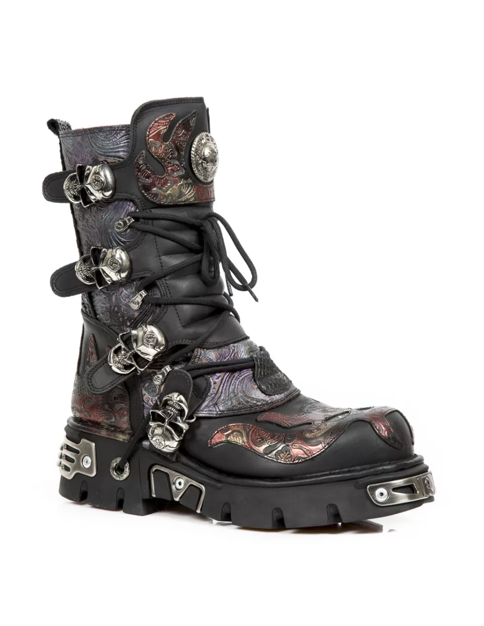 Military | Boots*New Rock BOOT METALLIC M-373-CZ83