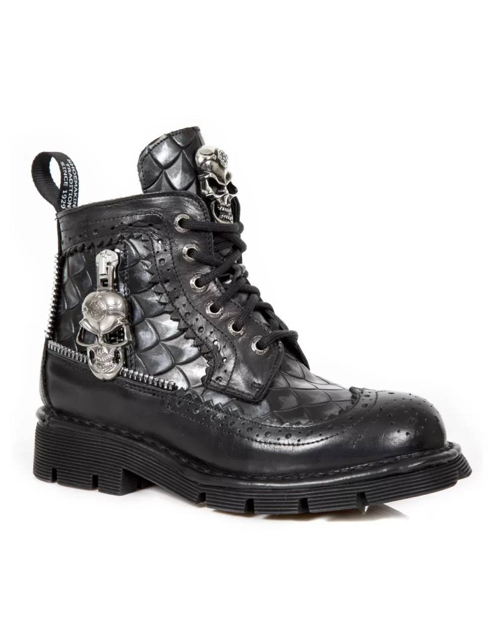 Military | Boots*New Rock BOOT METALLIC M-MILI123-C1