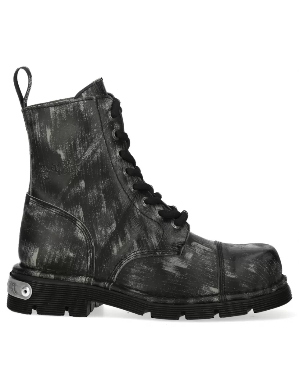 Military | Boots*New Rock BOOT METALLIC M-NEWMILI083MTL-C1