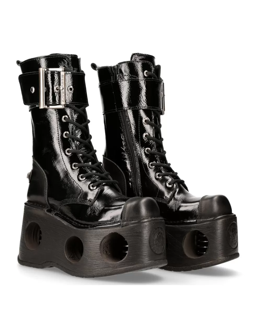 Platform | Platform*New Rock BOOT METALLIC M-312-S5