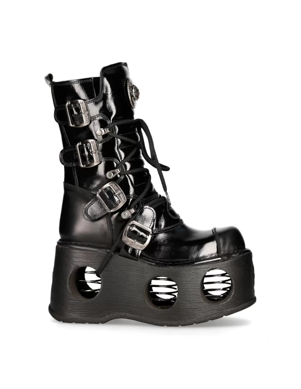 Platform | Platform*New Rock BOOT METALLIC M-313-S5