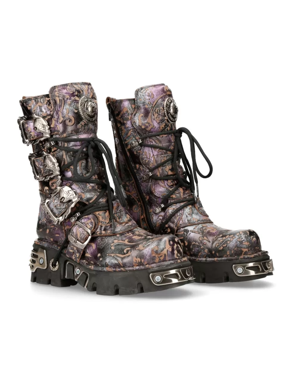 Boots | Boots*New Rock BOOT PURPLE REACTOR M-391-S5