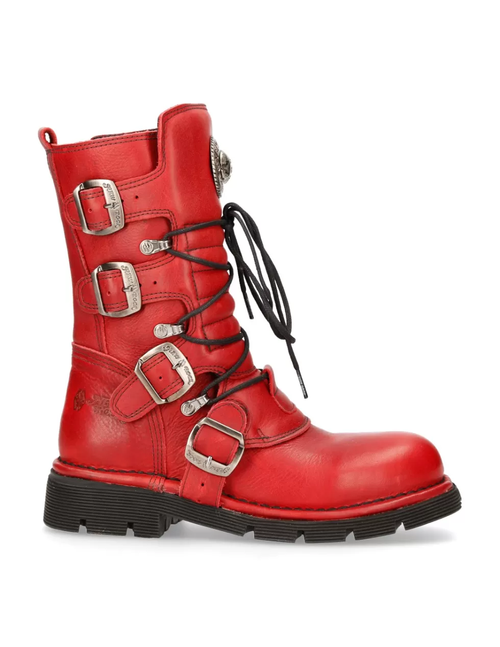 Boots | Boots*New Rock BOOT RED PLANING WITH LACES M-1473-S12