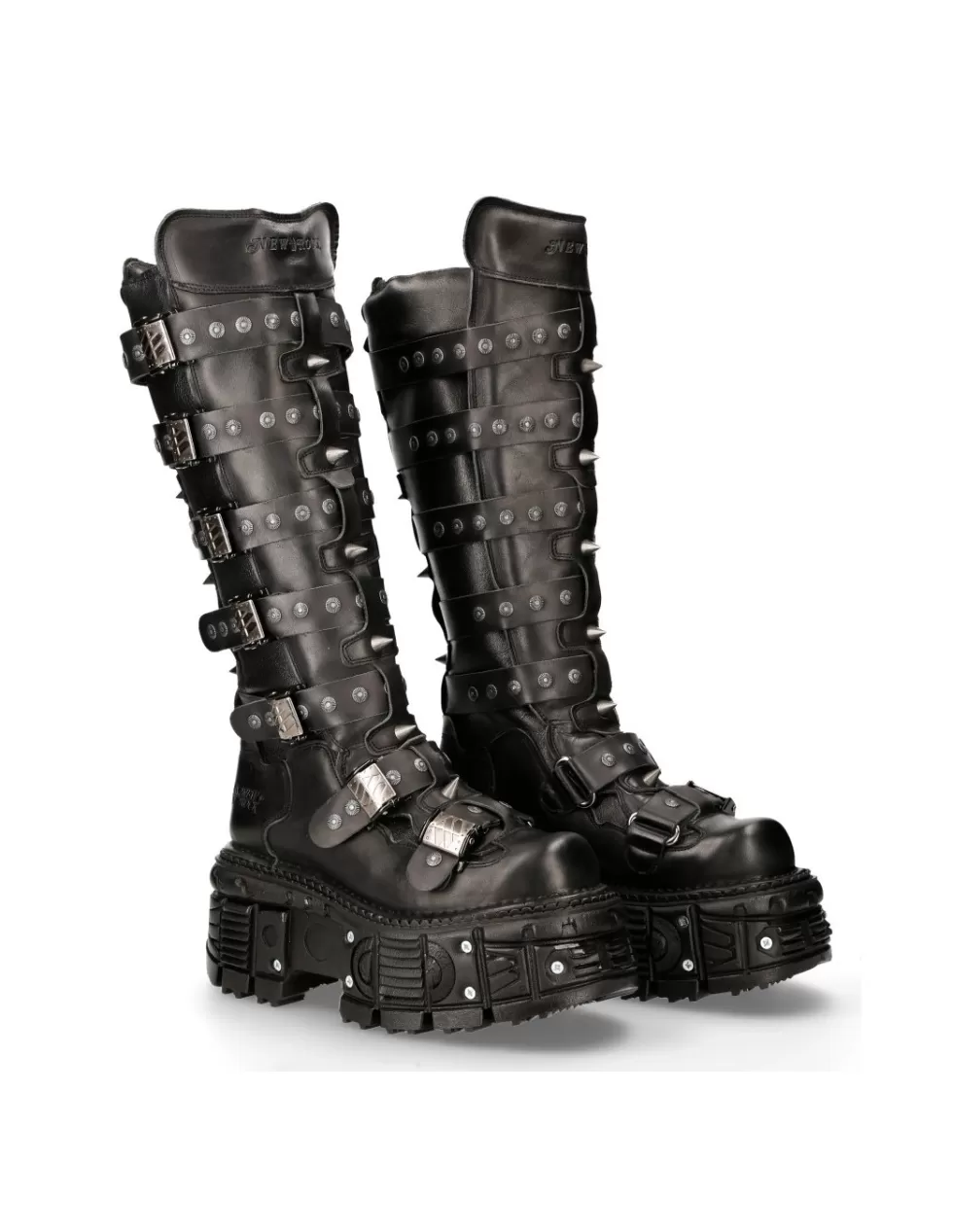 Platform | Platform*New Rock HIGH BOOT BLACK IMPERFECT M-151-C3