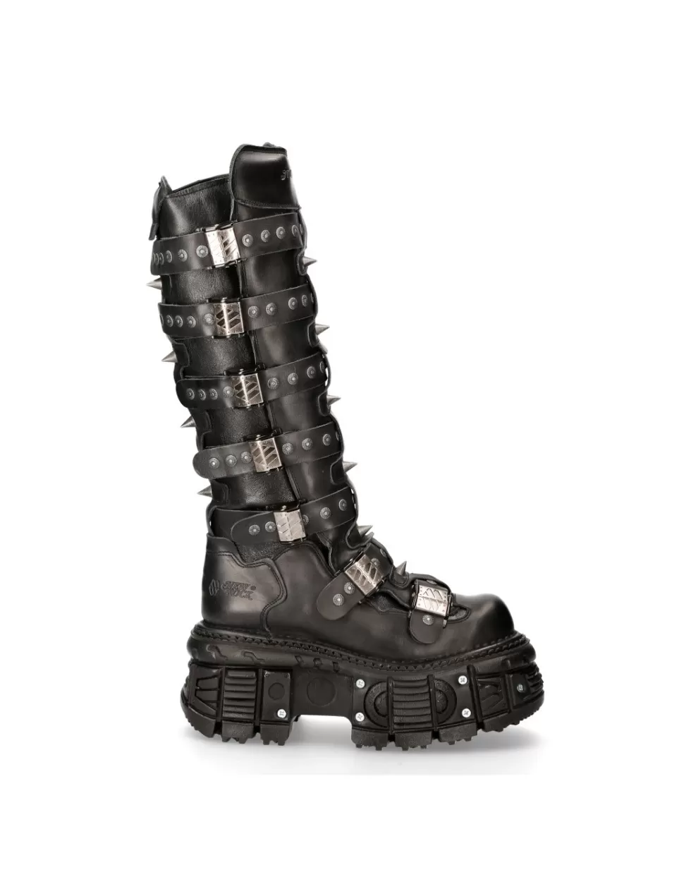 Platform | Platform*New Rock HIGH BOOT BLACK IMPERFECT M-151-C3