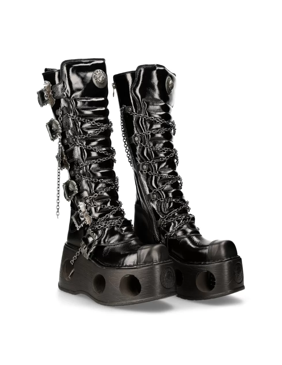 Boots | Boots*New Rock HIGH BOOT BLACK NEPTUNO M-314-C11