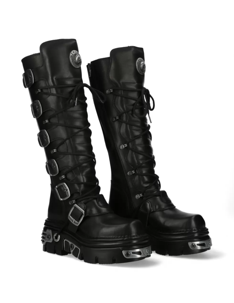 Boots | Boots*New Rock HIGH BOOT BLACK REACTOR M-272-S1