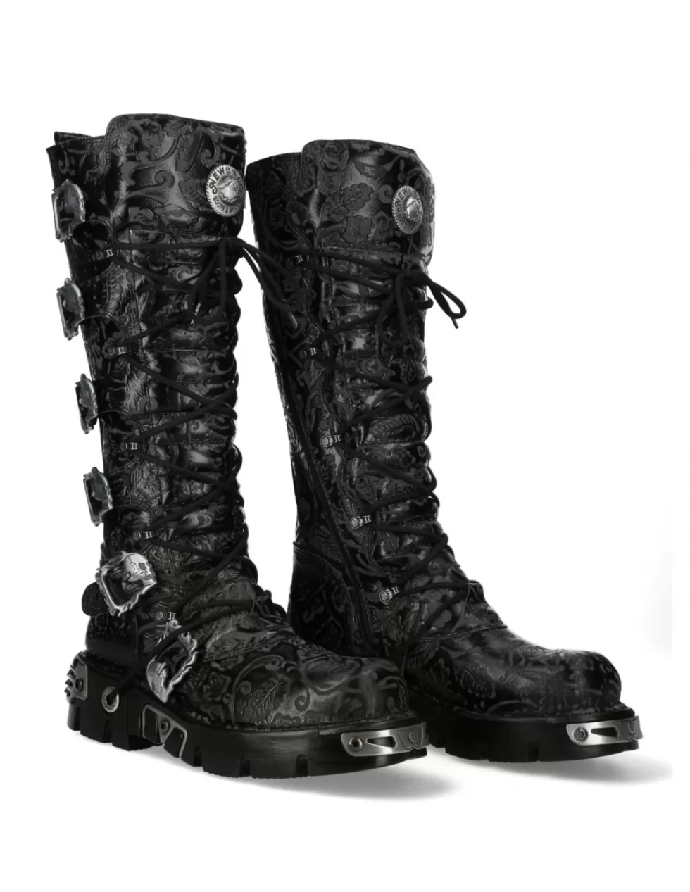 Platform | Platform*New Rock HIGH BOOT METALLIC M-272-CZ19